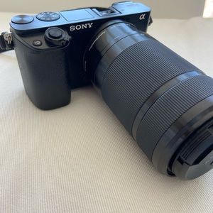 Sony a6000 with 55-210mm lens